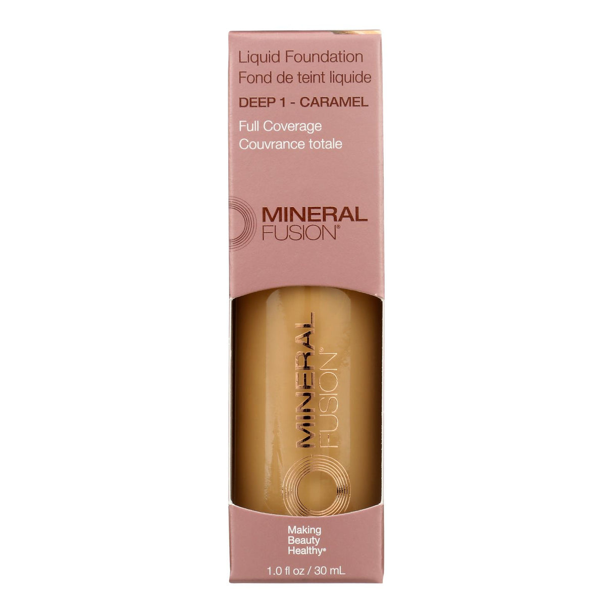 Mineral Fusion Deep Liquid Foundation - 1 Fl Oz - Cozy Farm