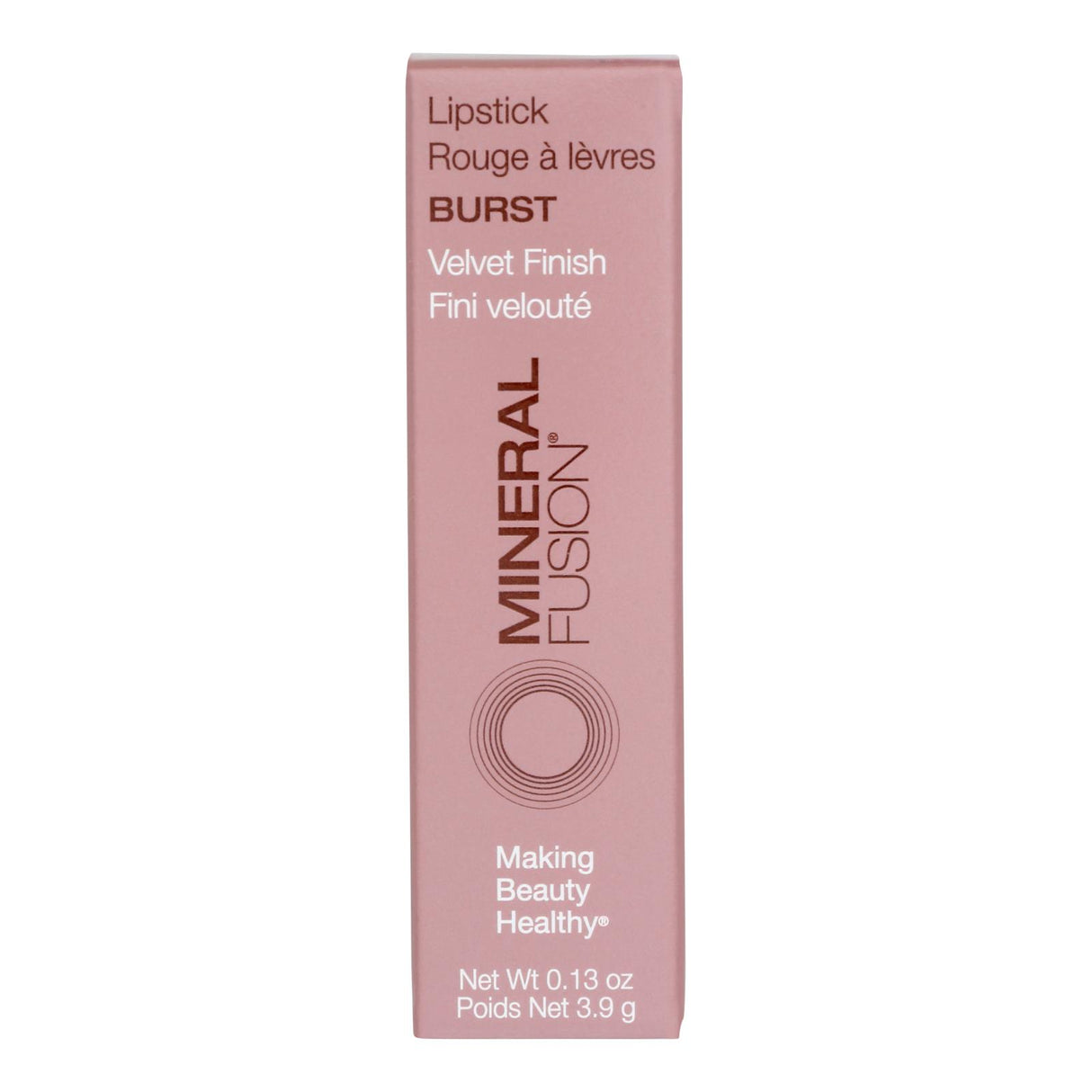 Mineral Fusion Lipstick Burst - Weightless Wonder Lipstick, 0.137 Oz - Cozy Farm