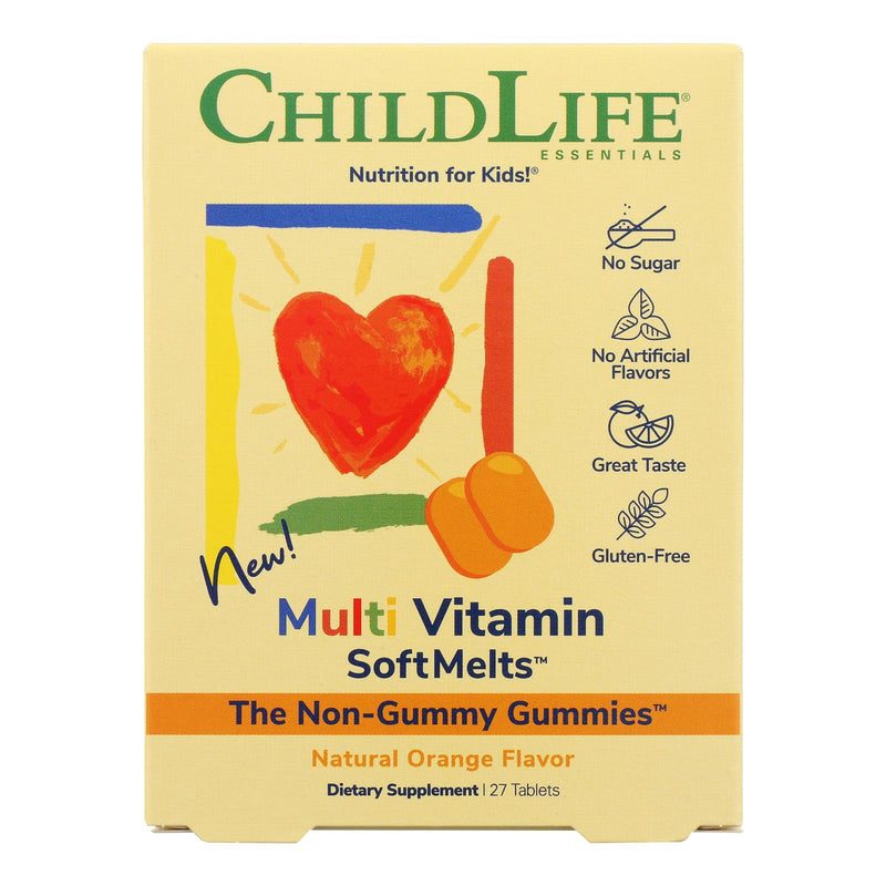 ChildLife Essentials MultiVitamin Soft Melts, 27 Tablets - Cozy Farm 