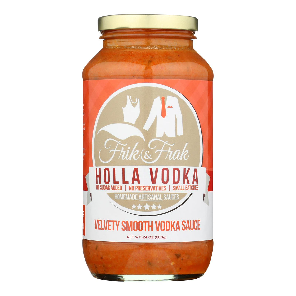 Frik & Frak Sauce Holla Vodka (Pack of 6-24oz) - Cozy Farm