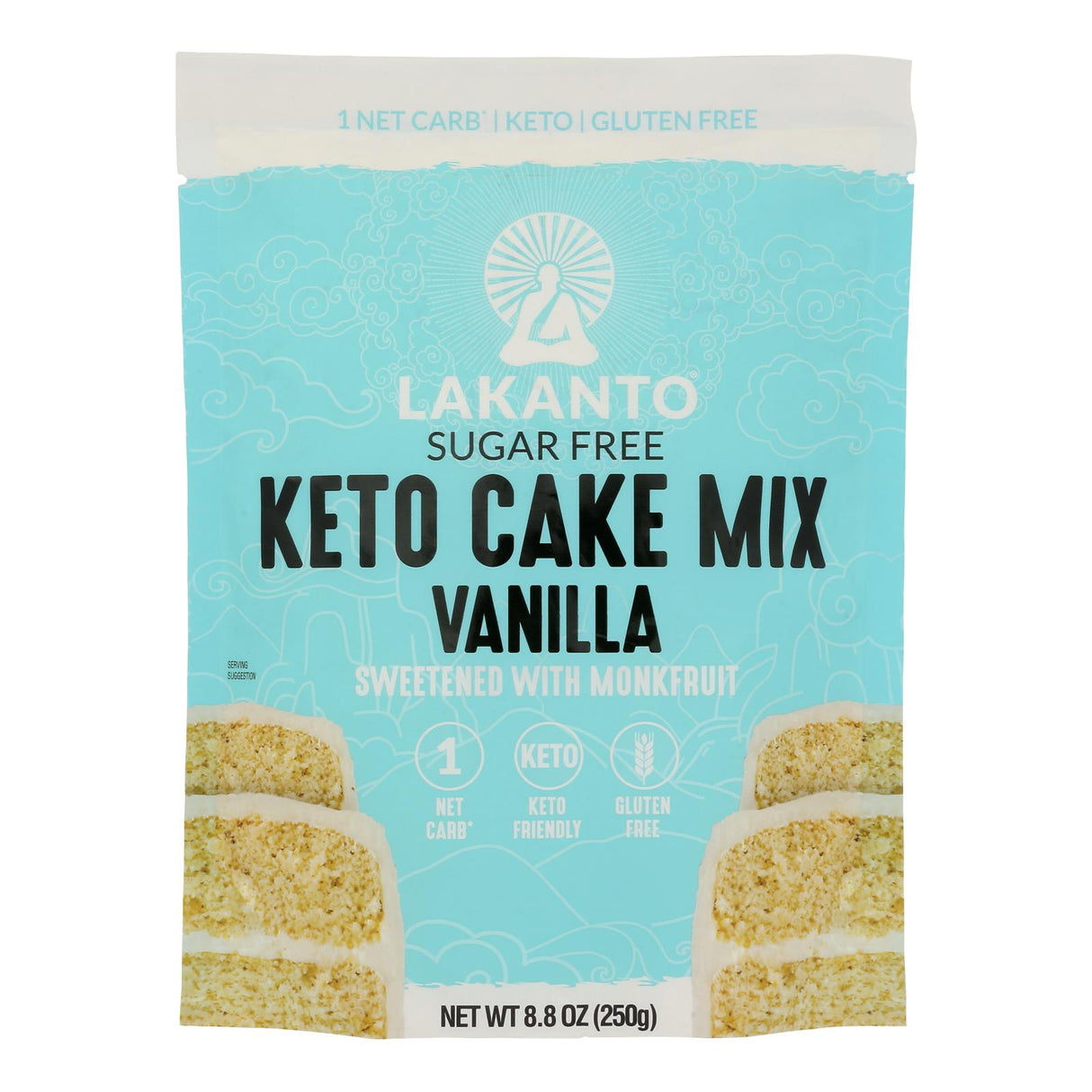 Lakanto Keto Vanilla Cake Mix - Pack of 8 Individual Bundt Cakes - Cozy Farm