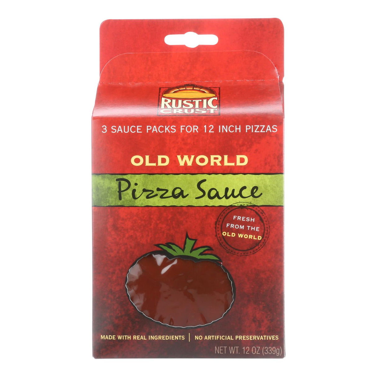 Rustic Crust Pizza Sauce: Authentic Italian Flavor, Bulk 6-Pack, 12 Oz. Each - Cozy Farm 