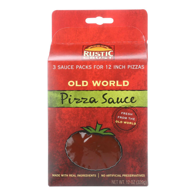 Rustic Crust Pizza Sauce: Authentic Italian Flavor, Bulk 6-Pack, 12 Oz. Each - Cozy Farm 