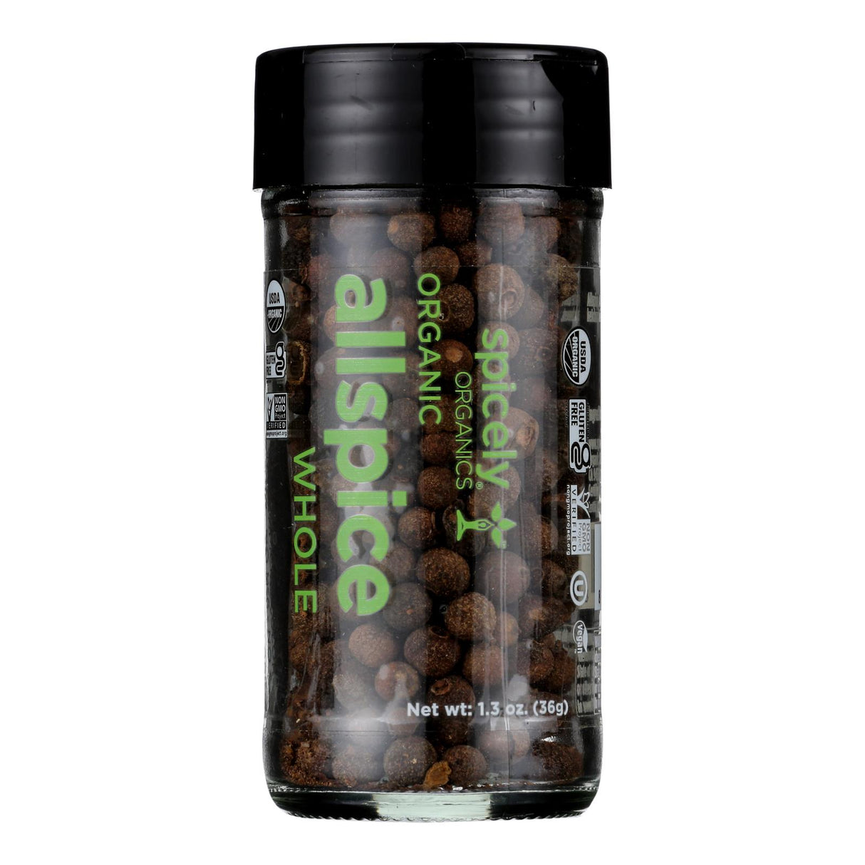 Spicely Organics Organic Whole Allspice Berries - 1.3 Oz. - Cozy Farm