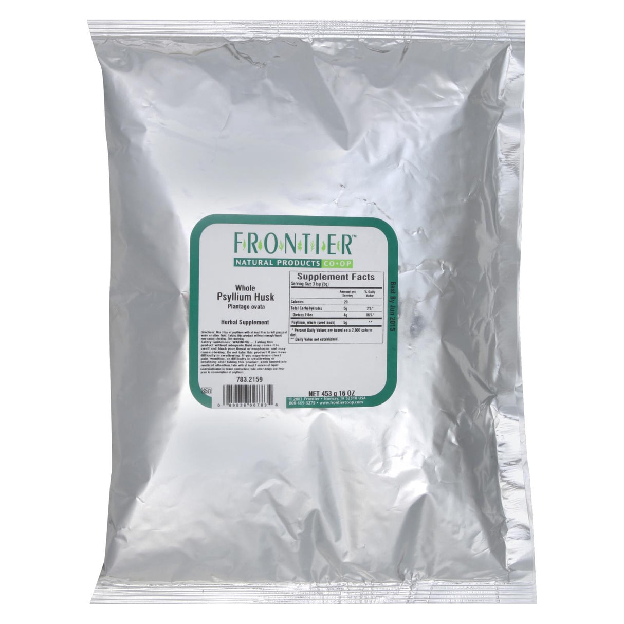 Frontier Herb Psyllium Seed Husk: 1lb Pack - Cozy Farm