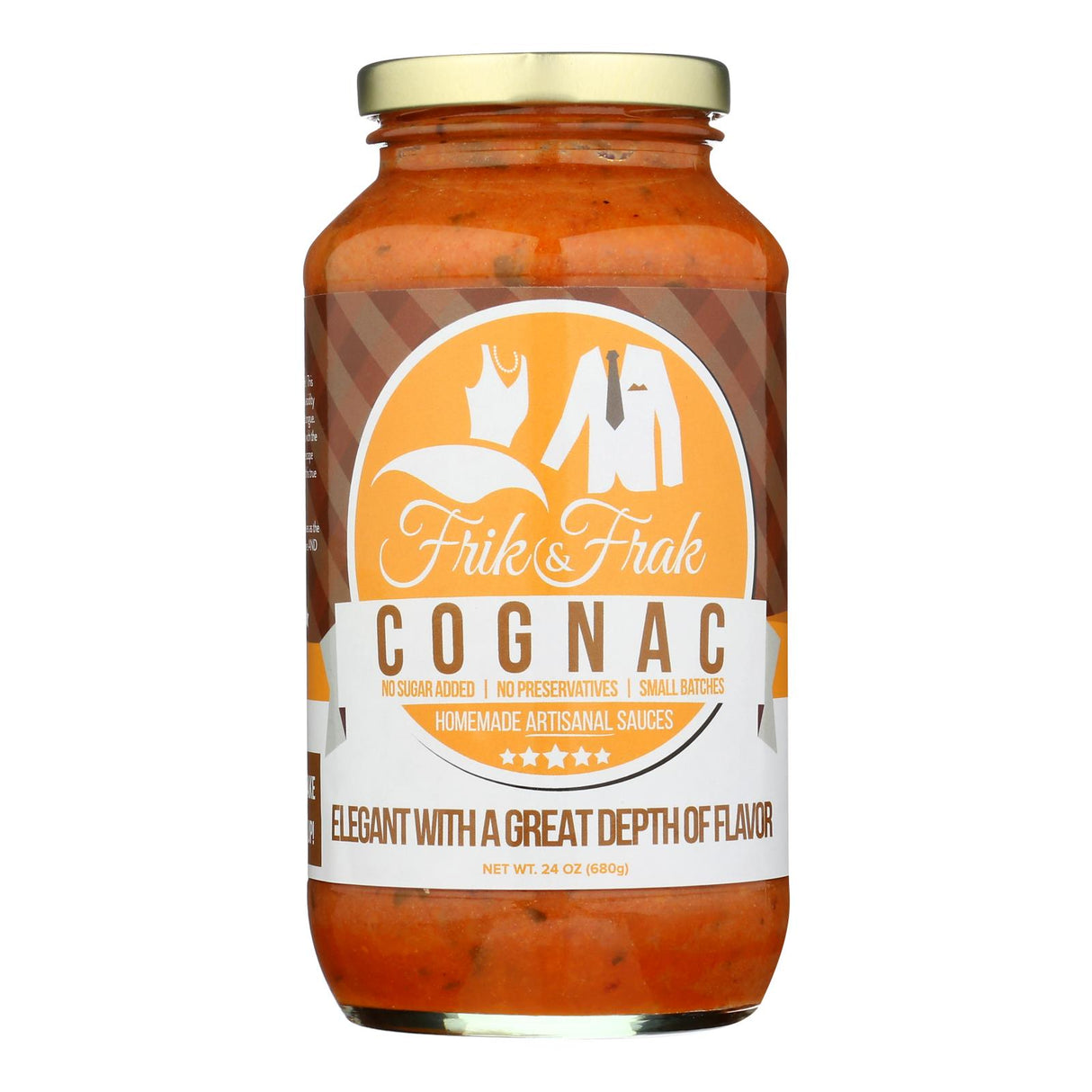 Frik & Frak Sauce Cognac (Pack of 6-24oz Bottles) - Cozy Farm