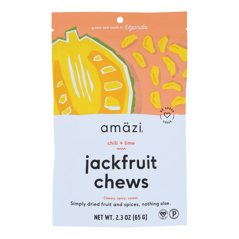 Amazi Foods (Pack of 6) Jackfruit Chws Chili Lime - 2.3 Oz - Cozy Farm 