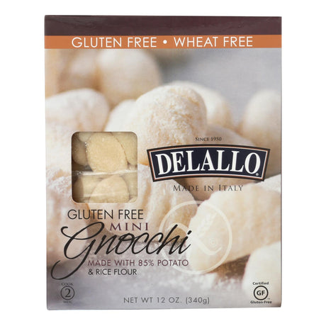 Delallo Gluten-Free Potato Gnocchi (Pack of 6 - 12 Oz) - Cozy Farm 
