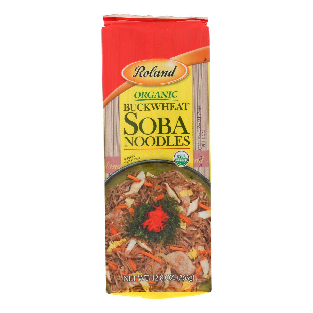 Roland Products Noodle Pack of 10 Organic Soba Buckwheat 12.8 Oz - Cozy Farm