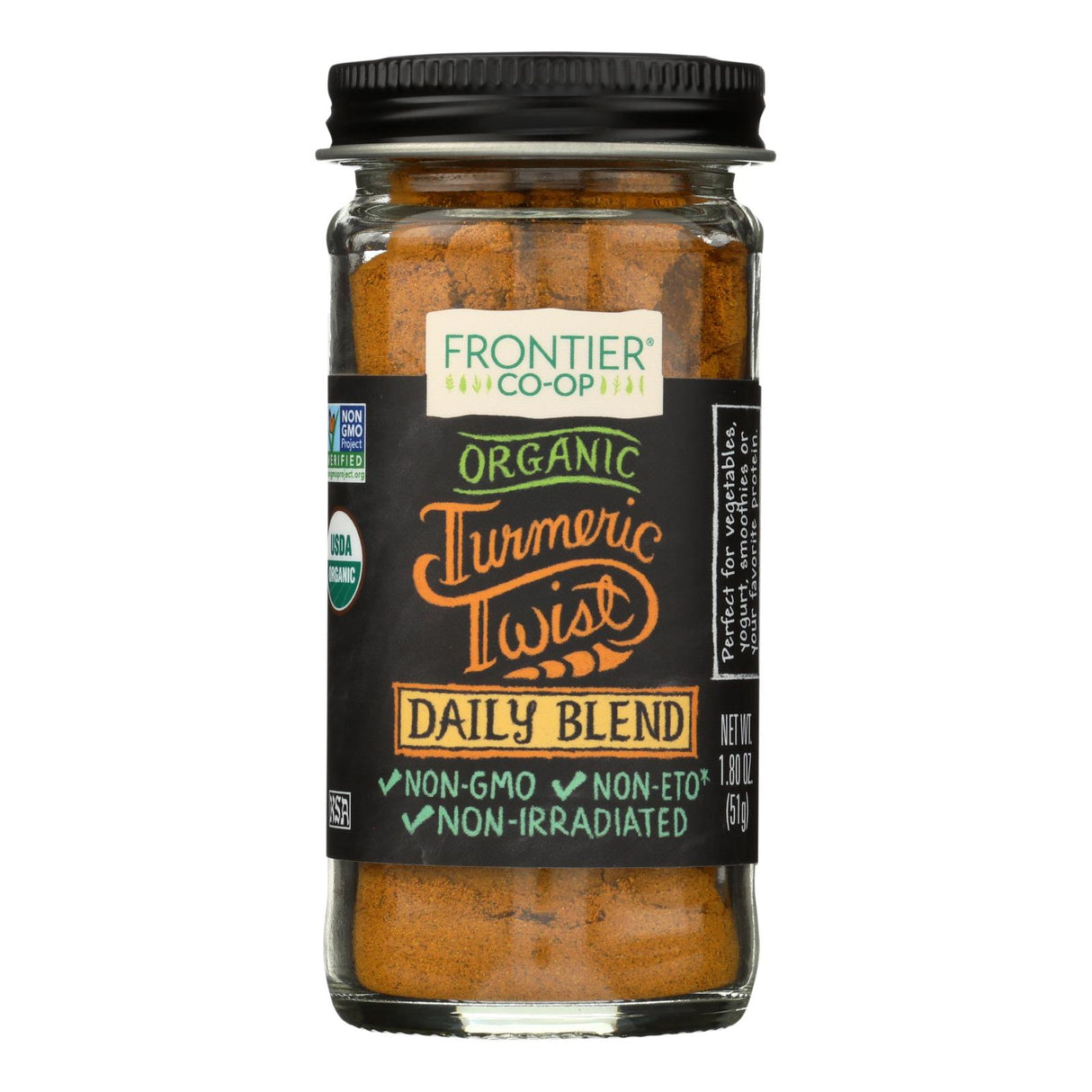 Frontier Natural Products Coop Organic Daily Blend Herbs, 1.8 Oz. - Cozy Farm