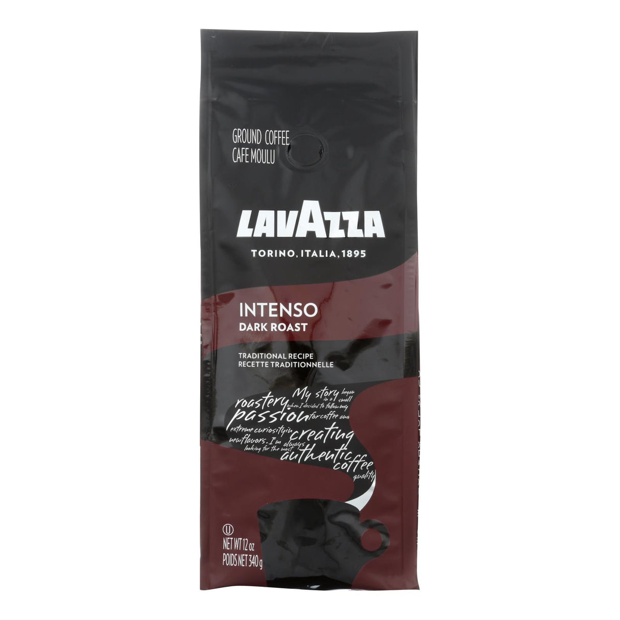 Lavazza Intenso Dark Roast Coffee, 6 x 12 Oz Packages - Cozy Farm