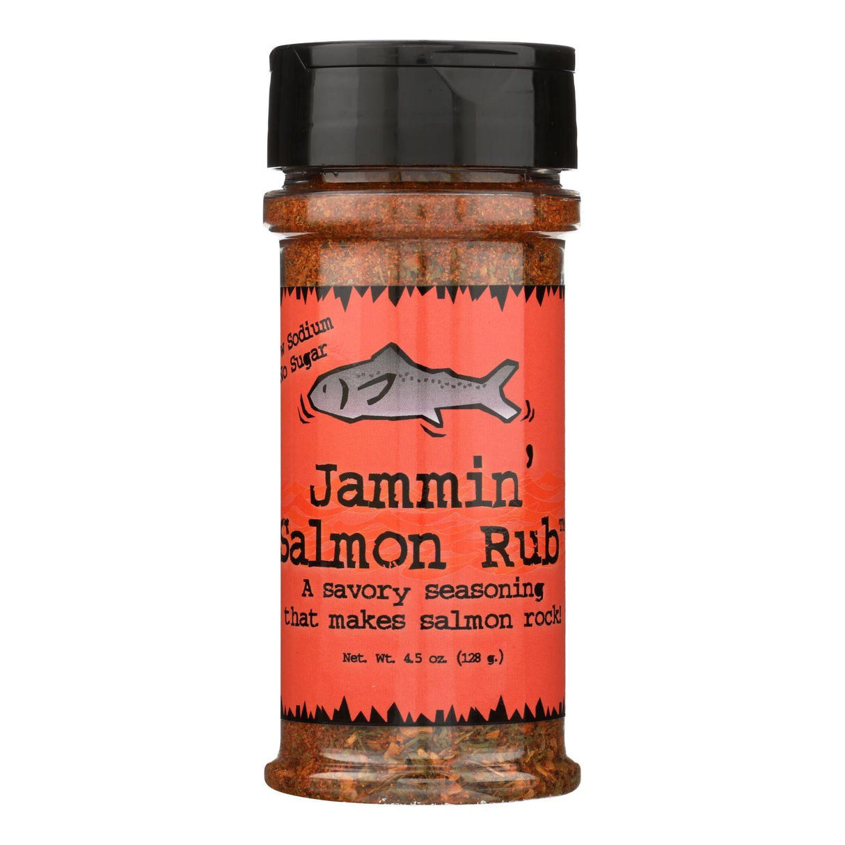 Mom's Gourmet Jammin' Salmon Rub - 4.5 Oz, Pack of 12 - Cozy Farm