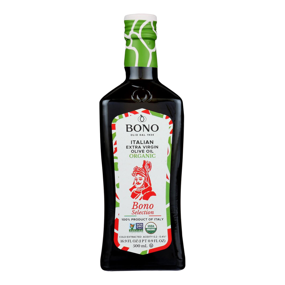 Bono Premium Extra Virgin Olive Oil 6-Pack (16.9 Fl Oz Each) - Cozy Farm