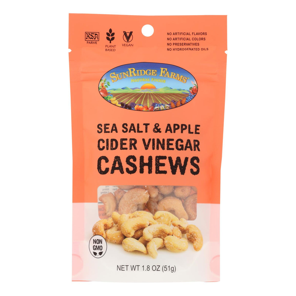 Sunridge Farms Premium Cashews, 8 Pack x 1.8 Oz - Cozy Farm