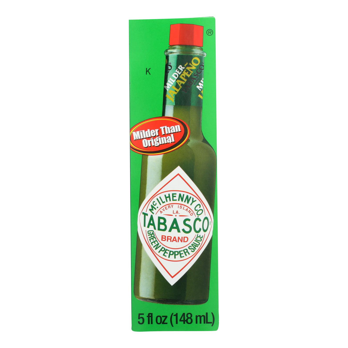 Tabasco Green Pepper Sauce, Spicy Blend of Green Pepper & Cayenne, 5 Oz Bottles, Pack of 12 - Cozy Farm
