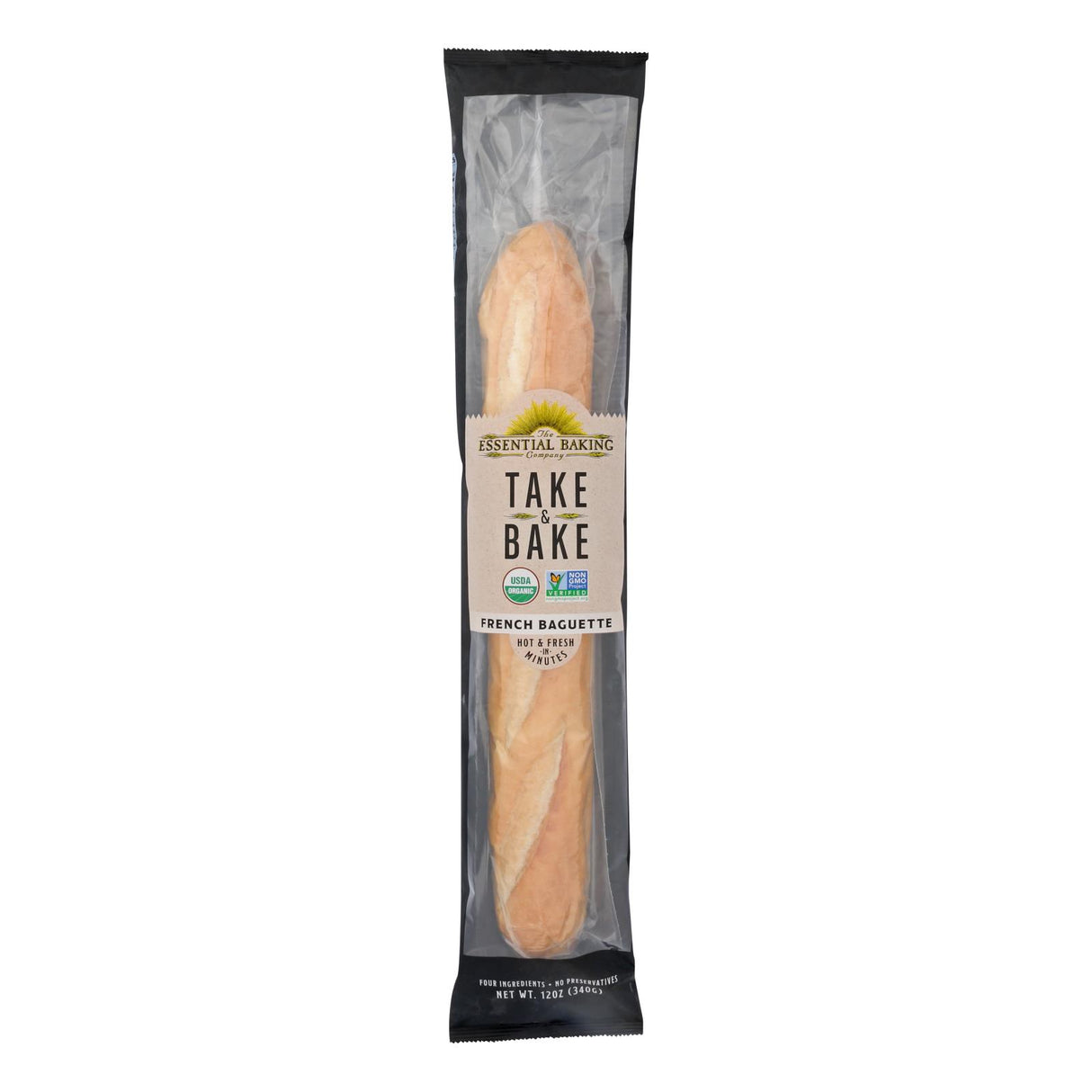 Essential Baking Company French Baguettes (Pack of 12) - 12 Ounces - Cozy Farm