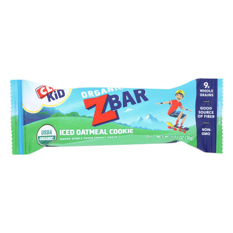 Clif Kid Zbar Organic Iced Oatmeal Cookie Bars (Pack of 18) 1.27oz - Cozy Farm 