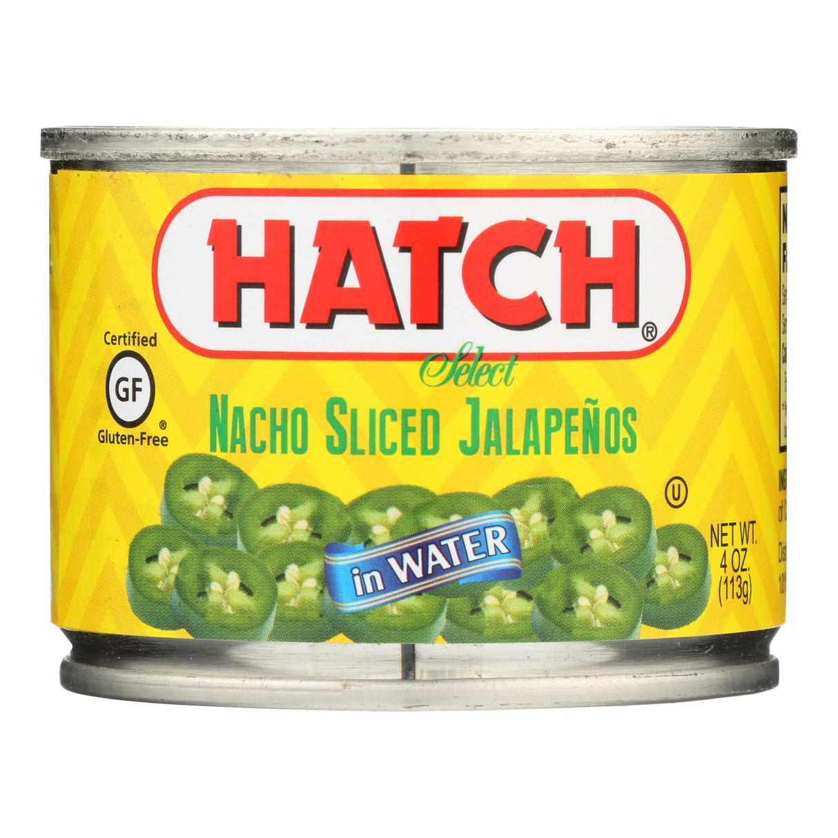 Hatch Chili Hatch Nacho Sliced Jalapenos - Case of 12 - 4 Oz. - Cozy Farm