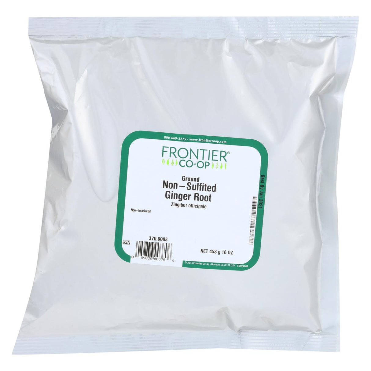 Frontier Herb Ginger Root Powder - 1 lb Ground Bulk - Cozy Farm
