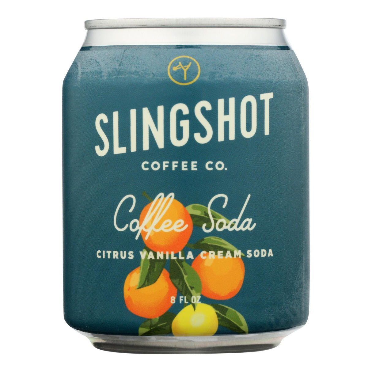 Slingshot Coffee Citrus Vanilla Cream Coffee Soda (Pack of 12) 8 Fl Oz - Cozy Farm