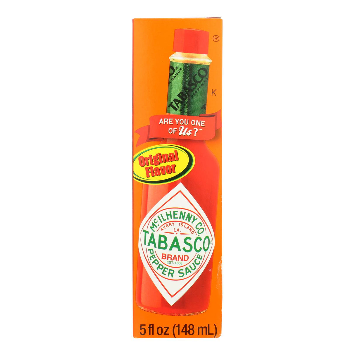 Tabasco Original Red Pepper Sauce, 5 Oz. Can, Case of 12 - Cozy Farm