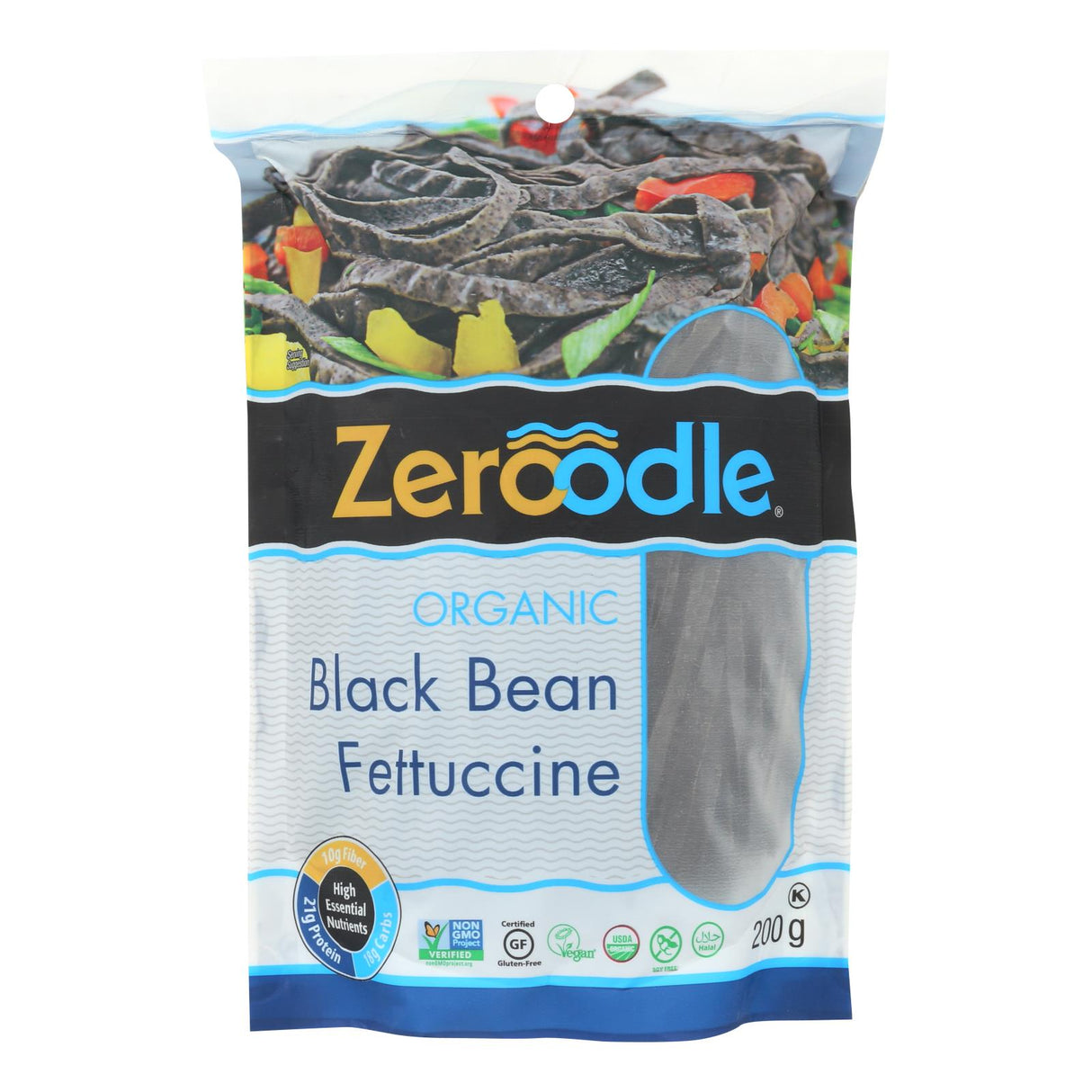 Liviva - Fettuccine Black Bean (Pack of 6) 7.05 Oz - Cozy Farm
