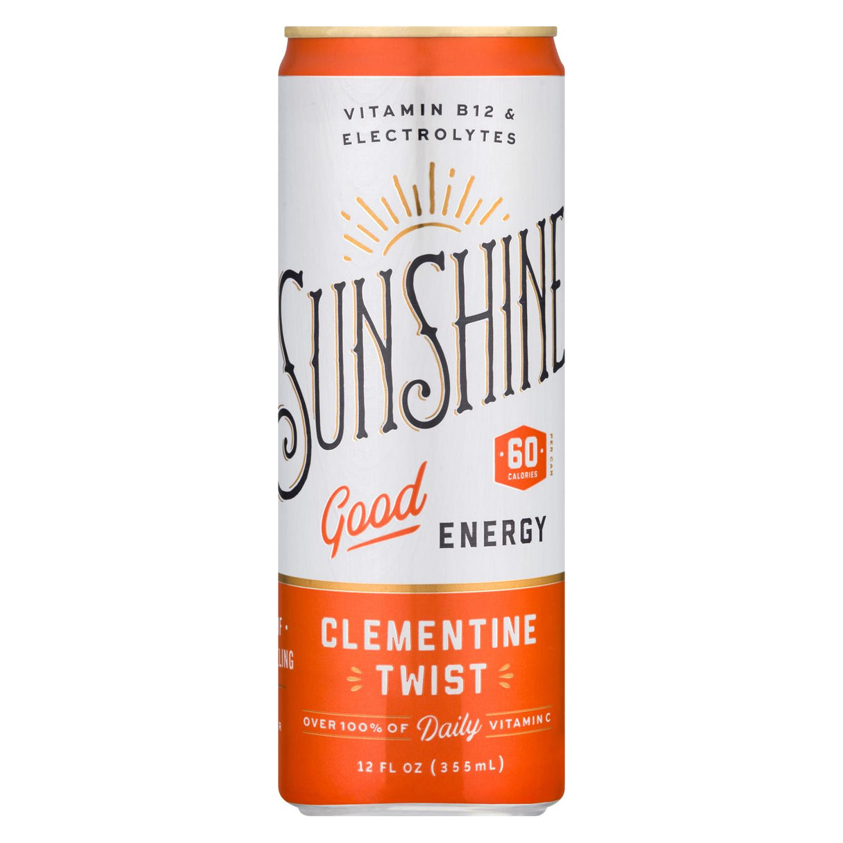 Sunshine Beverages Soda Clementine Twist (12 Pack, 12 Fl Oz Each) - Cozy Farm