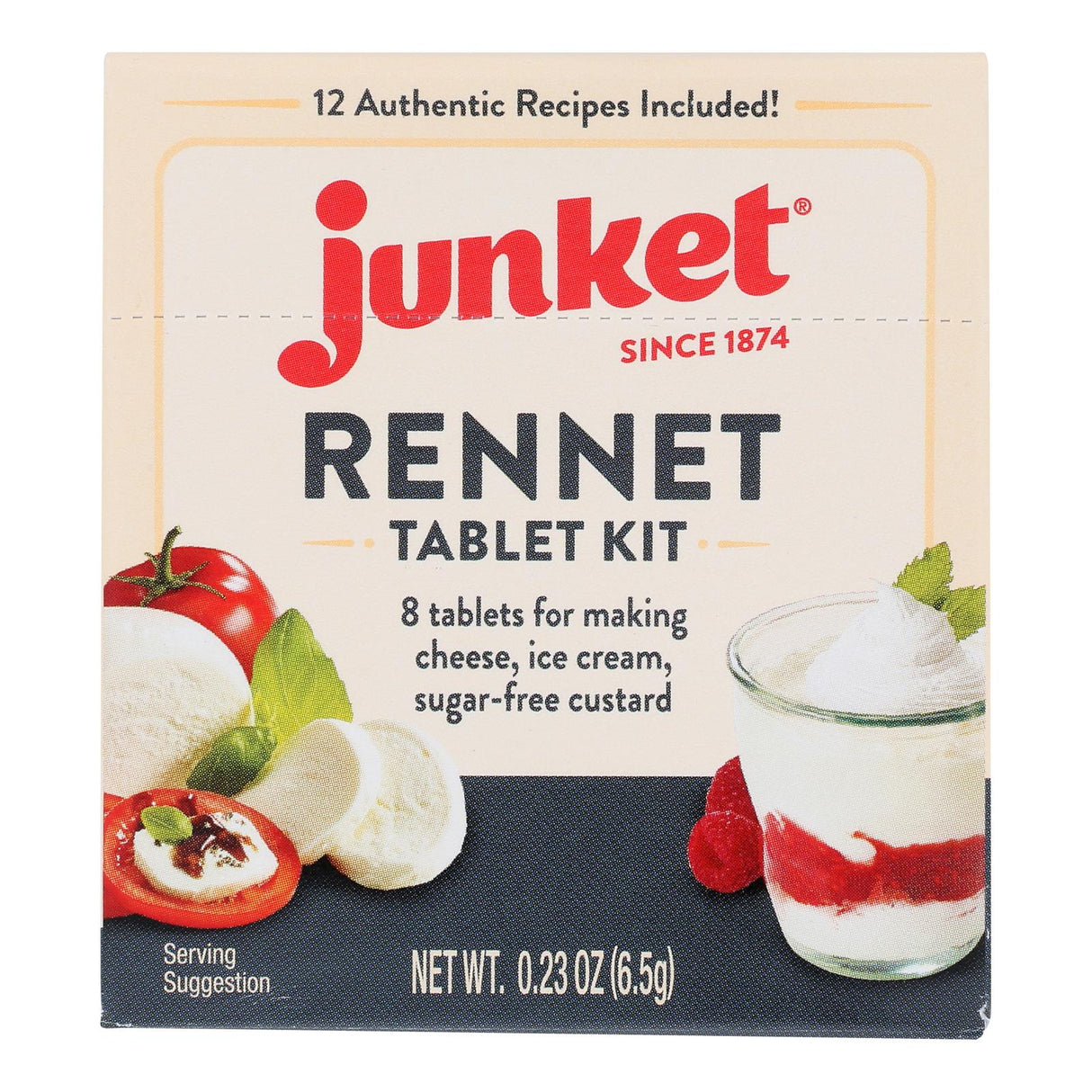 Junket Rennet Tablets for Perfect Cheesemaking (Pack of 12) - Cozy Farm