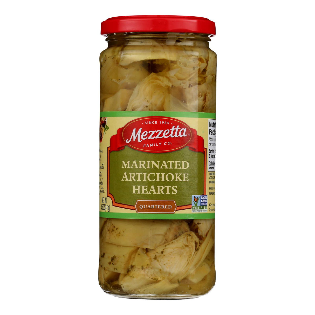 Mezzetta 14.5 Oz Marinated Artichoke Hearts (Pack of 6) - Cozy Farm