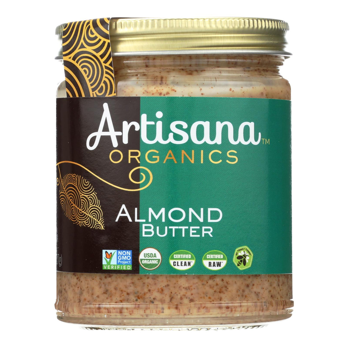 Artisana Organics Almond Butter, 8 Oz Jars (Pack of 6) - Cozy Farm