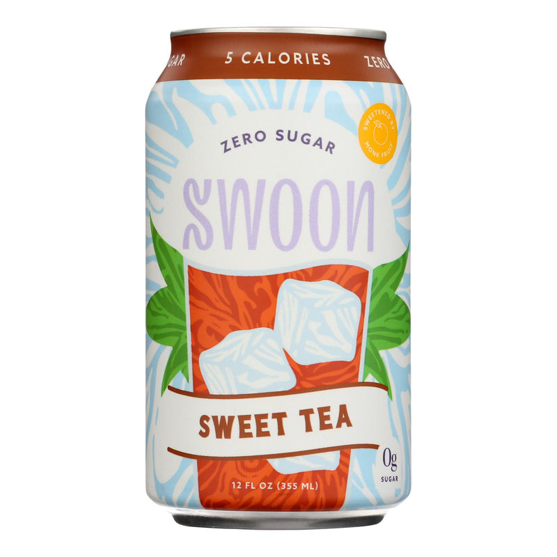 Swoon Zero Sugar Sweet Tea | Pack of 12 | 12 Fl Oz Cans - Cozy Farm 