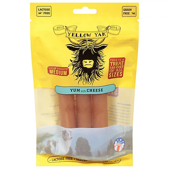 Yellow Yak YM Chicken Medium Density Chew 6 - 4.5 oz Case - Cozy Farm