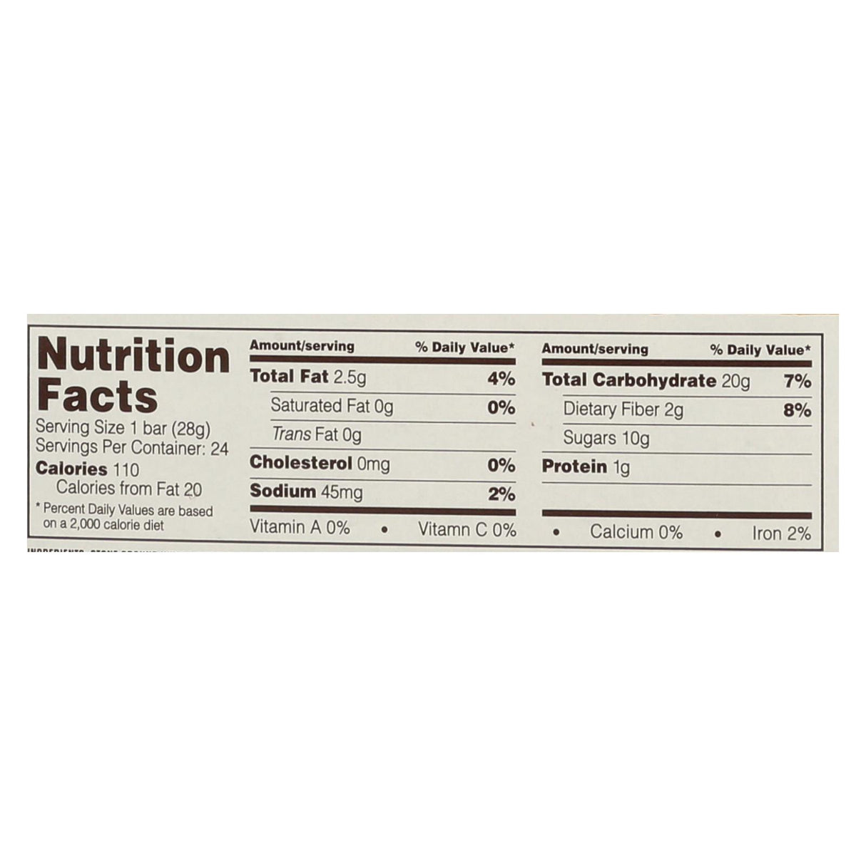 Nature's Bakery Stone-Ground Whole Wheat Fig Bar with Peach Apricot (Pack of 12, 2 Oz) - Cozy Farm