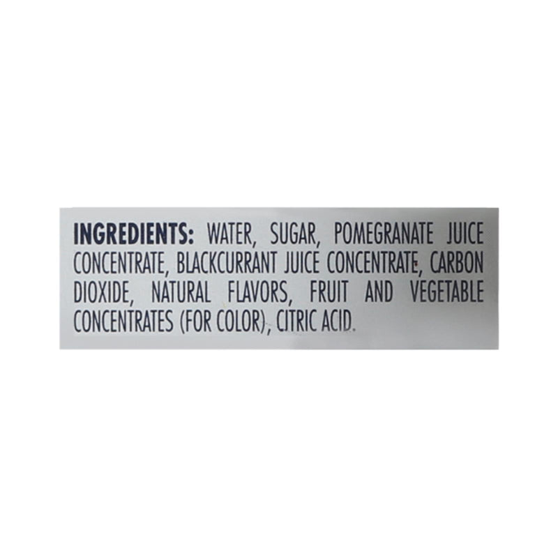 San Pellegrino Sparkling Beverage - Pomegranate Black Currant - Case of 4 - 6/11.15 oz - Cozy Farm 