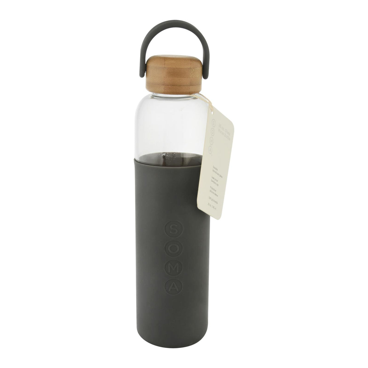 Soma 25 Oz Leakproof Vacuum Insulated Water Bottle - Gray - Case of 4 - Cozy Farm