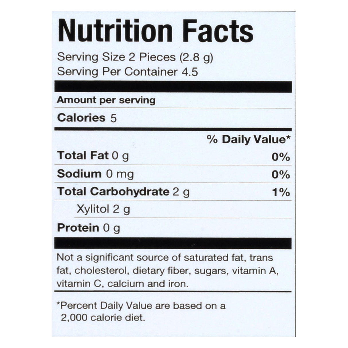 Pur Gum - Aspartame-Free Spearmint Gum - 12.6g - 9 Pieces (12-Pack) - Cozy Farm