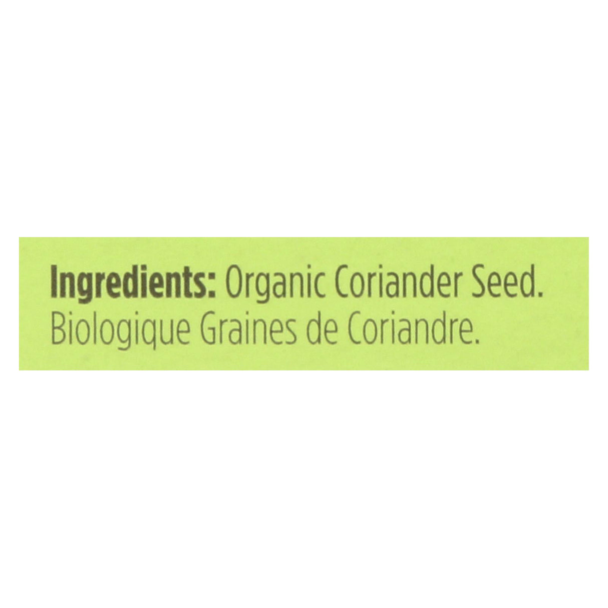 Spicely Organics Coriander Seeds, Organic, 6 x 0.3 Oz. Packs - Cozy Farm