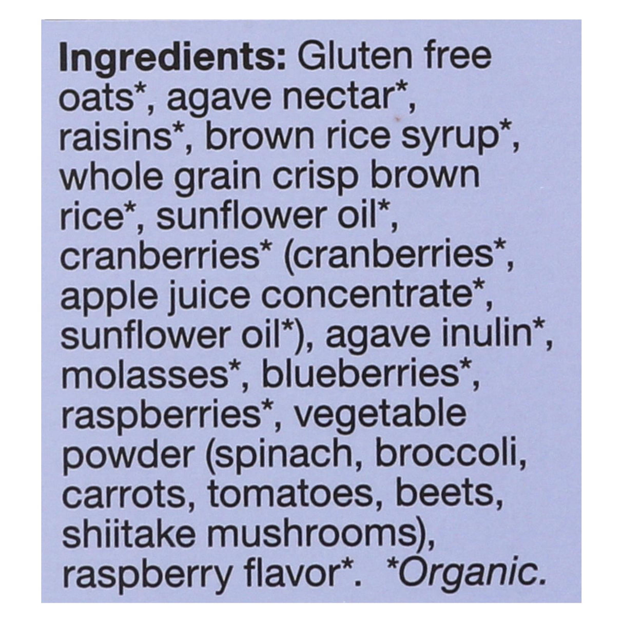 Made Good Mixed Berry Granola Bar (6 Count, 5 Oz. Each) - Cozy Farm