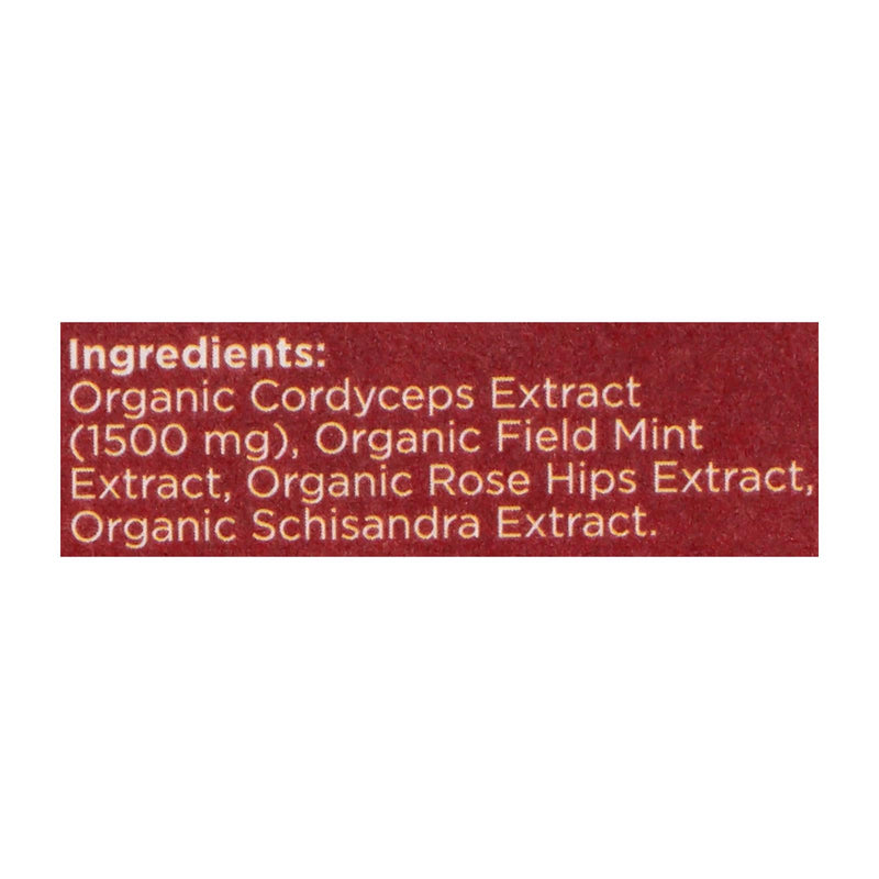 Four Sigmatic Organic Cordyceps Mushroom Elixir - 20 Count - Cozy Farm 