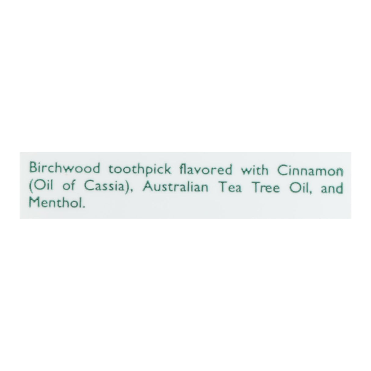Tea Tree Therapy Cinnamon Toothpicks (1,200 Toothpicks) - Cozy Farm