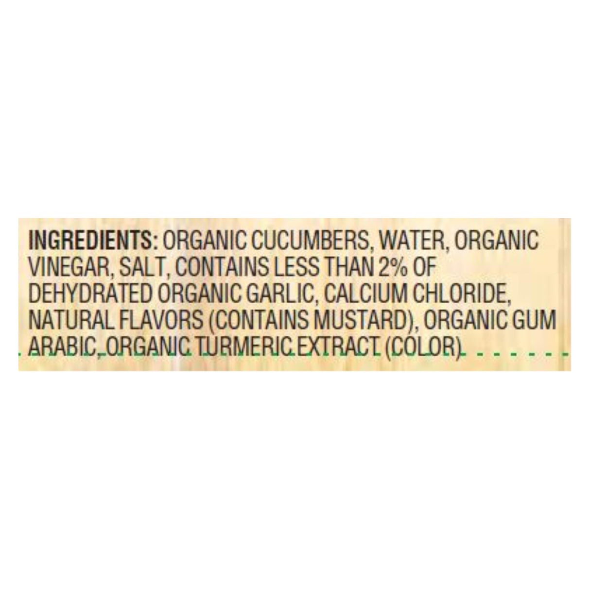 Woodstock Organic Dill Pickle Slices, 6 Pack - 24 oz. - Cozy Farm