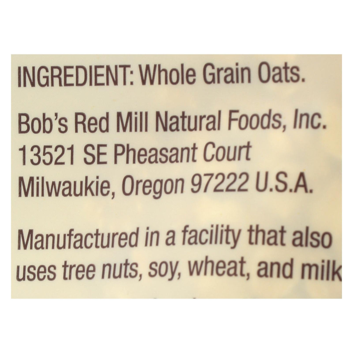 Bob's Red Mill Rolled Oats, Extra Thick, 32 Oz., 4-Pack - Cozy Farm