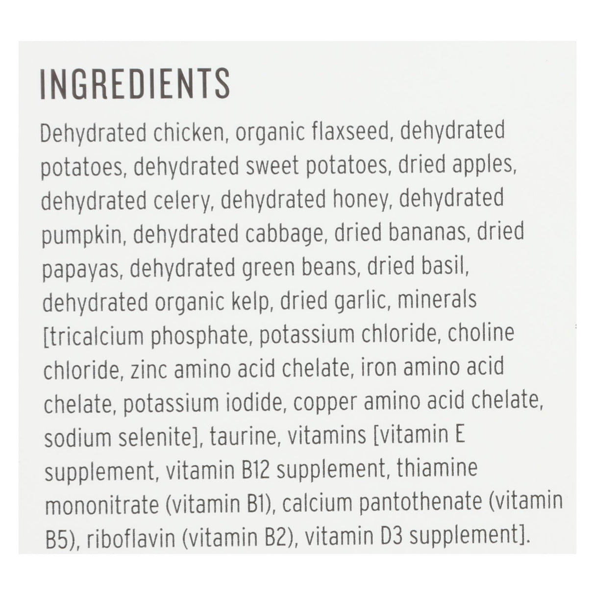 The Honest Kitchen Force Grain-Free Chicken Dog Food (Pack of 6 - 2 Lb.) - Cozy Farm