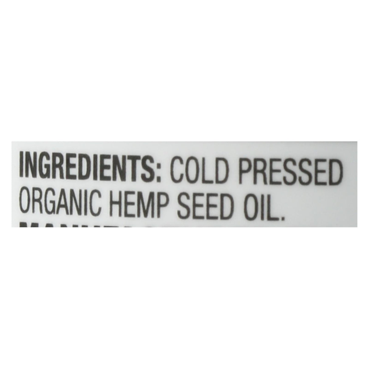 Manitoba Harvest Organic Hemp Oil - 8.4 Fl Oz - Cozy Farm