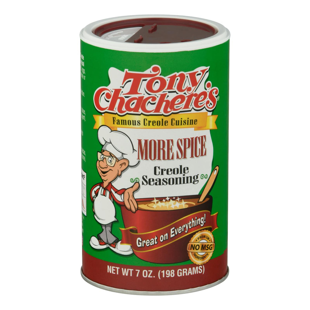 Tony Chachere's Creole Seasoning, 7 oz, Case of 6 - Cozy Farm