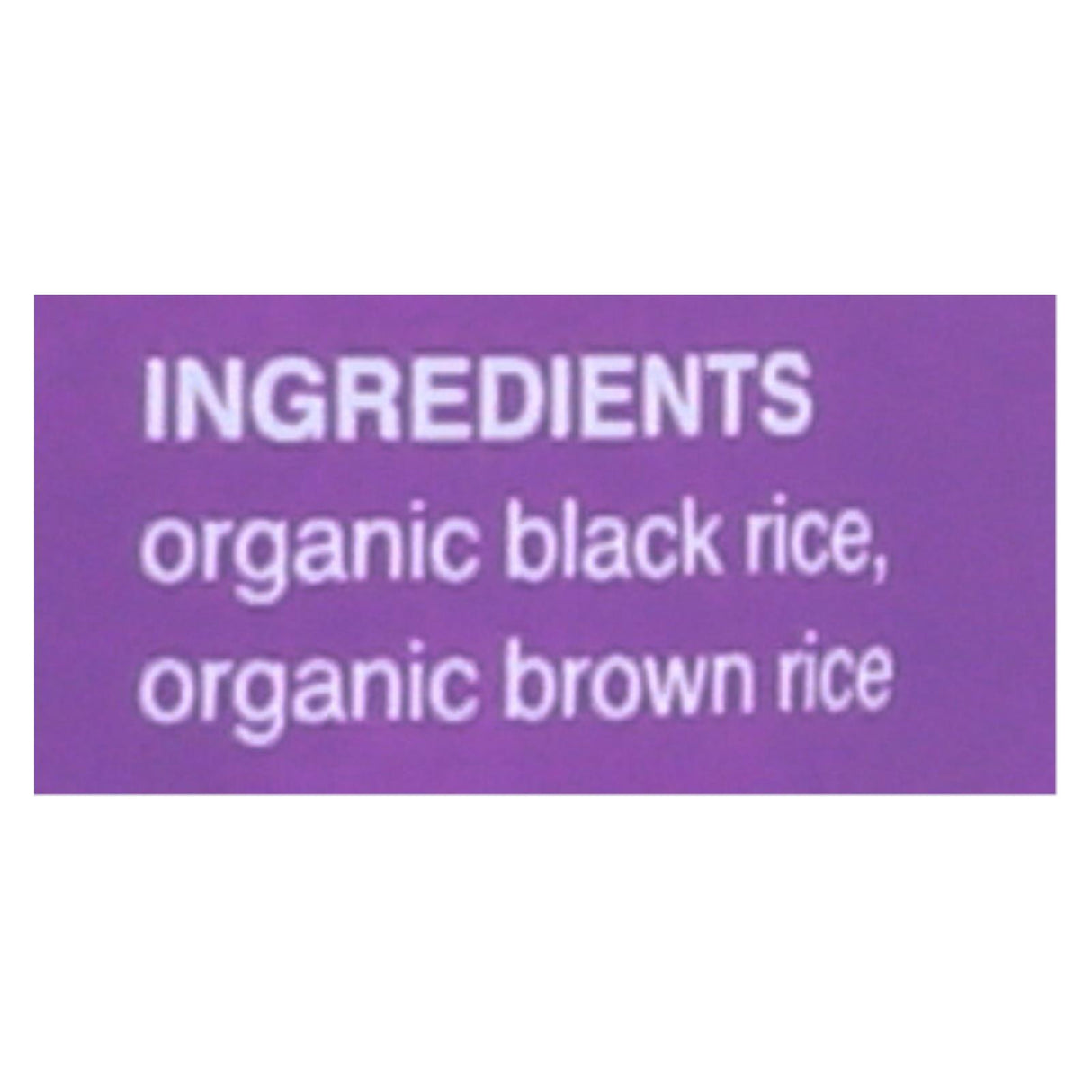 Lotus Foods Organic Forbidden Thai Jasmine Rice, Gluten-Free, Non-GMO, Kosher (Pack of 8 - 8 Oz.) - Cozy Farm
