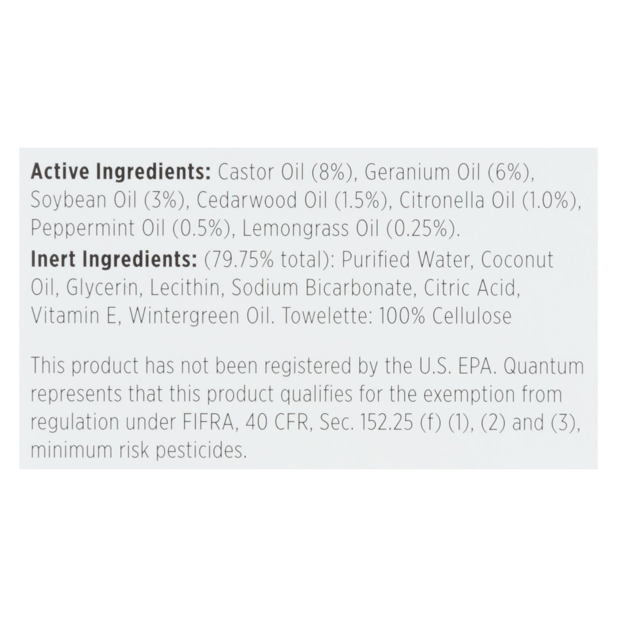 Buzz Away Towelettes, 12-Pack - Cozy Farm