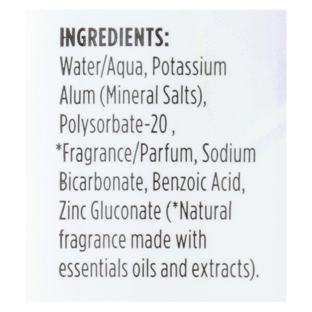 Crystal Essence Mineral Deodorant Body Spray Lavender & White Tea - 4 Fl Oz - Cozy Farm