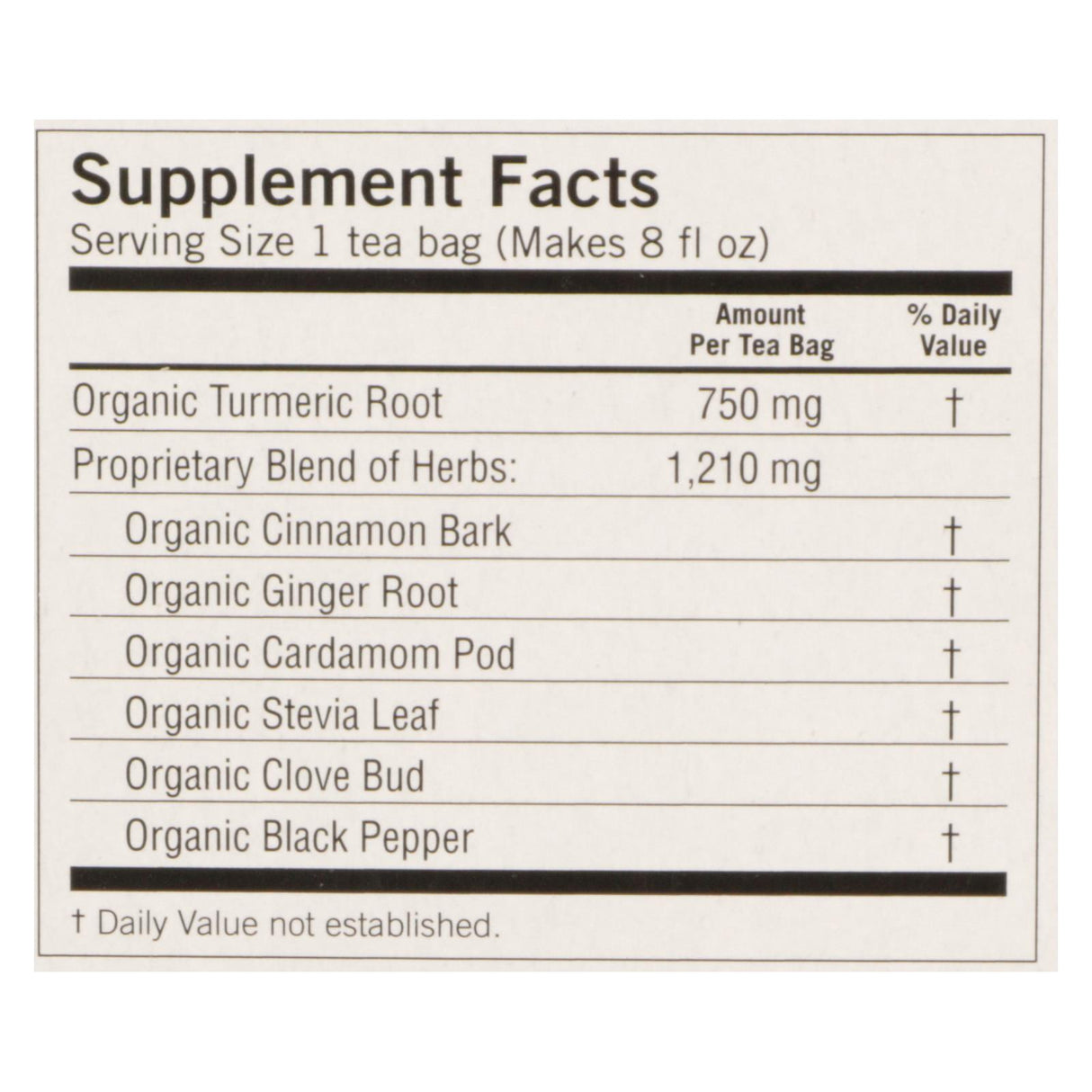 Yogi Tea Organic Honey Chai Turmeric - 6x16 Bags of Uplifting Tea - Cozy Farm