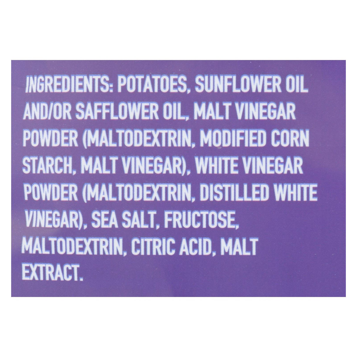 Boulder Canyon Kettle Chips Malt Vinegar and Sea Salt (12 Pack - 5 Oz. Each) - Cozy Farm